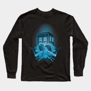 VASTRA AND JENNY LOVE BLUE VERSION Long Sleeve T-Shirt